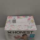 The Honest Company Comfort Dry Disposable Diapers for Sensitive Skin, Hypoallergenic, Rose Blossom + Tutu Cute, Club Box Size 2 (1218 lbs), 72 Count