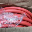 5/8" Garden Hose 100ft, -40 To 190 Hot/Cold, Heavy Duty,Flexible, 300psi Working, 1000psi Burst, 3/4" Brass Fittings with Hose Protector Coil Spring for Outdoor,Yard, Farm