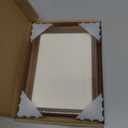 5x7 Picture Frame Wood Natural Solid Walnut Photo Frames with 4x6 Mat, Handcrafted Wooden Frame for Tabletop or Wall Mounting Display