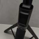 Selfie Stick Travel Tripod for iPhone Wireless Remote for Selfies, Extendable Selfie Stick for iPhone, iPhoneTripod for Video Recording, 60 inch, Black