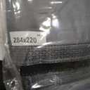 LazBlinds Thermal Insulated Door Curtain Fit Door Size 32"x 80"(284x220cm), Magnetic Hands-Free Self Seal Door Cover, Weatherproof Oxford & Cotton Fiber Fill Blanket for Winter to Keep Warm, Grey