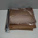 Desk File Organizer, 4-Tier Desk Organizers Wood with 5 A4 File Folders, Letter Size Office Organization, Letter Paper Tray Organizer for Office, School, Home, Black