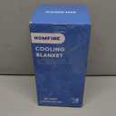 HOMFINE Cooling Blankets for Hot Sleepers - Summer Blanket Thin Lightweight Breathable Soft Double Side Enhanced Cooling for Bed Couch Sofa, Keep Cool for Night Sweats (Blue, 50 x 70 inches)