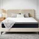 Queen Mattress, 10 Inch 60x80 Inch Pocketed Coil Mattress, Boxed Soft Sleeping Mattress, Noise-Free Supportive Queen Size Bed Mattress for Indoor Household Use