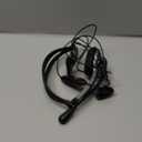 Panasonic Comfort Fit Headset for TCA Series Cordless Landline Phones, Foldable Headset with Flexible Noise-Cancelling Microphone and Volume Control, 2.5 mm Plug, Grey/Silver KX-TCA430 (Regular)