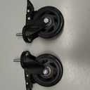 Rollerblade Style Wheels | Office Chair Soft Casters | Hard Floors |