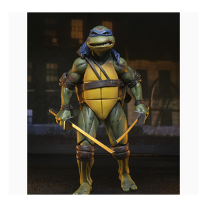 NECA Teenage Mutant Ninja Turtles Leonardo and Shredder Action Figures