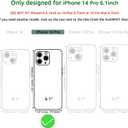SUANPOT for iPhone 14 Pro 6.1" Wallet case with RFID Blocking Credit Card Holder,Flip Book PU Leather Protective Cover Women Men for Apple 14 Pro Phone case Purple
