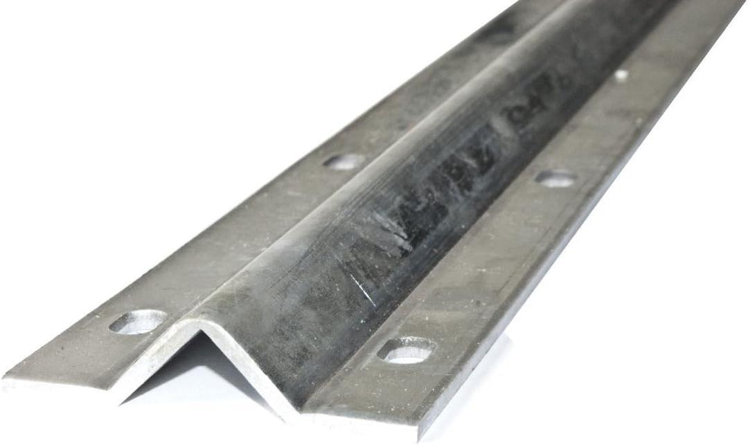 ALEKO 18Ft (5.5 M) Galvanized Gate V Track Inverted V Track for Sliding Rolling Driveway Gate (Steel)