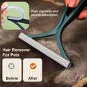 3-Pack Magic Brush Pet Hair Removal Gloves with A Hair/Lint Removal Tool – Remove Cat/Dog Fur from Clothing, Furniture, Car Seats, Bedding & Carpet