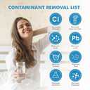 EDRARXD1 Water Filter Replacement for Whirlpool EDRARXD1, Everydrop Filter A, WRFF3536SZ, WRMF3636RZ, WRFF3436RZ, WRMF3636RV, WRMF3636RW, WRMF3636RB, 1 Count