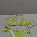 SHENHE Women's 3 Piece String Bikini Set Triangle Halter Starfish Metal Swimsuit with Long Skirt, M