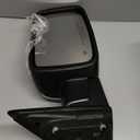 Right Passenger Side Door Mirror Compatible With 2013-2018 Ram 1500 2500 3500 With Power Folding Power Glass Heated Turn Signal Puddle Lights Chrome Replace#68096196AF(9+2Pins)