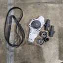 Timing Belt Kit with Water Pump Compatible with 2003-2018 Honda Accord Crosstour Odyssey Pilot Ridgeline MDX RDX RL TL TSX ZDX Saturn Vue, 3.0L 3.5L 3.7L, Replaces# TKH-002 TCKWP329 19200-RDV-J01