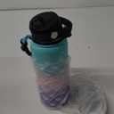 National Parks Water Bottle  32 oz Insulated Stainless Steel Water Jug with 65 Park Stickers, Outdoor Accessories & Gift Box  BPA-Free  Ideal for Hiking, Camping & Travel (Hydrangea)