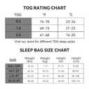 BubblePanda Rayon Made from Bamboo Toddler Sleep Sack with Feet 1.0 Tog Ultra Soft Toddler Sleeping Sack 3t-4t Sleep Bag Walker Quilted Wearable Blanket with Legs 2-Way Zipper Lightweight Extra Long, XL