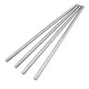 4pcs 5/16"-18 Fully Threaded Rod, 304 Stainless Steel Long Threaded Screw, 12" Length, Right Hand Threads (5/16"-18)