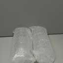 12 Pcs Ribbed Martini Glasses 10 oz Disposable Plastic Vintage Ribbed Coupe Glasses Unbreakable Dessert Parfait Glassware for Wedding Birthday Party Supplies (Clear)