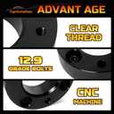 Leveling Lift Kit for 2007-2023 Silverado 1500 Sierra 1500,3 inch Front and 2 inch Rear Strut Spacers Leveling Kit for 2007-2023 Silverado 1500 Sierra 1500