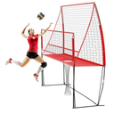 Volleyball Training Net, 8 X 11 Ft Adjustable Volleyball Net for Backyard, Volleyball Training Equipment Net for Indoor Outdoor