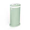 Ubbi Steel Diaper Pail, Odor Locking, No Special Bag Required, Award-Winning, Registry Must-Have, Sage Green