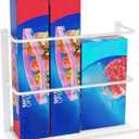 White Kitchen Wrap Organizer Door Mount, Aluminum Foil Holder Cabinet Door Organizer Cabinet Storage Basket for Kitchen Wrap/Food Bag Storage (1 Pack)