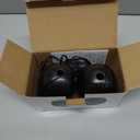 Computer Speakers for Desktop PC, 2.0-Channel Speakers with Static Blue RGB Lighting and Volume Control, Featuring a 3.5mm AUX and USB Powered Plug and Play, Compatible with Monitors, Laptops