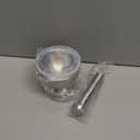 Bekith Mortar and Pestle Sets 18/8 Brushed Stainless Steel Spice Grinder Pill Crusher Molcajete Herb Bowl