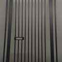 Extra Tall Pet Gate 55.1" for Doorways, 30.1-33.8" Wide High Pressure Mounted Baby Dog Cat Gate for Stairs, 1.37" Gap No Drilling Auto Close for Hallways/Kitchen, Black