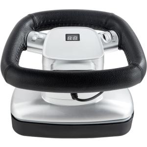 Happybuy Chiropractic Massager, 400-4600rpm Adjustable Speed, Professional Handheld Vibrating Therapy for Back, Neck, Shoulder Muscle Pain Relief, Orbital Massager, Ergonomic Design