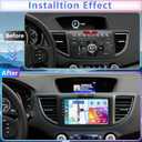 8-core 4+64G Android 14 Car Radio for Honda CRV 2012-2016 10 Inch IPS Touch Screen, Android Radio Stereo for CRV with Bluetooth/WiFi/GPS/FM/SWC/Backup Camera