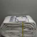 White Tarp 20x40 Feet, 10 Mil Thick Waterproof Poly Tarps Cover UV Resistant, Rip & Tear Proof with Metal Grommets Every 20 Inches