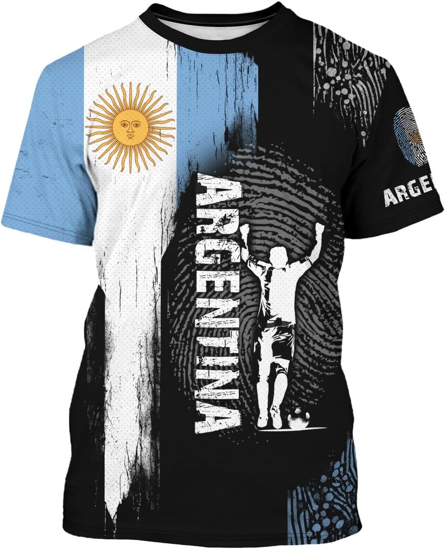 Soccer Jersey for Men Short Sleeve Training Shirt Breathable Sport Casual T Shirt for Soccer Fans