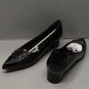 Women Bunion Dress Shoes Orthopedic Loafers Shoes Low Heel Pumps (9, Black)