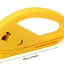 2 x EHDIS Wrapping Paper Rolls Cutter,Gift Wrap Cutter,Wrapping Paper Cutter Straight and Smooth Cutting Wrapping Paper Cutter for Christmas Birthday Holiday,Snitty Safety Vinyl Film Cutter-4 PCS (Mix Color)