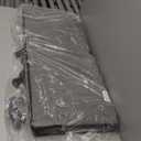 36" RV Overhead Soft-Sided Storage Cabinet, RV Organizer Storage Cabinet Compatible with Mercedes-Benz Sprinter, Ford Transit & RAM Promaster Vans, Gray 