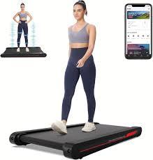 Sperax Walking Treadmill Pad with APP, 3 in 1 Under Desk Treadmill, 400W Low Noise Walking Vibration Pad with Remote Control,Portable Treadmills for Home Office