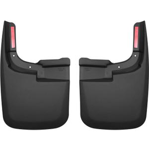 Husky Liners  Front Mud Guards | Fits 2017-2024 Ford F-250/F-350 Super Duty w/o OEM Fender Flares - Black, 2 Pc | 58461