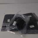 Short Sleeve Shirts for Women Crew Neck Tee - Fashion Summer Spring Cap Sleeve Tops for Women Black, L, 5 Packs