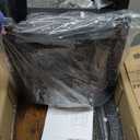 HOOBRO Bar Stools, Set of 2 Bar Chairs, 23.6 Inch Saddle Stools, Kitchen Counter Seat with Footrests, Industrial Barstools for Dining Room, Kitchen, Counter, Rustic Brown and Black BF02MD01