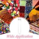 WOPPLXY 50 Pcs 65 ML Plastic Test Tubes with Caps, Plastic Candy Tubes with Screw Caps, Clear Bath Salt Tubes, Gumball Tube for Candy Bath Salts Spices Beads and Wedding Party Christmas Home Dcor
