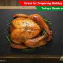 Commercial Grade Black Cutting Board - 20 x 15 Inch Extra Large, 0.5" Thick HDPP Plastic with NSF Stamp for Restaurants Kitchens and Food Service