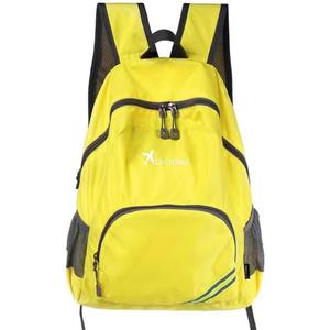 Geboldil Men's and women's waterproof backpack traveling backpack yellow