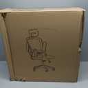 Office Chair, High Back Ergonomic Desk Chair with Adjustable Arms Height Adjustable Rocking Home Office Desk Swivel High Back Computer War (Gray)