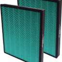 PUREBURG Replacement Filter Compatible with Coway Airmega Icon & IconS Air Purifier,2-Pack H13 Activated Carbon MAX2 Air Clean VOCS Odor
