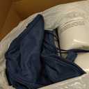 Cushions Blue Fabric