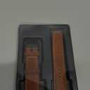 SUNFWR Leather Bands Compatible with Apple Watch Band 41mm 40mm 38mm for Men Women, Top Grain Genuine Leather Replacement Strap for iWatch Ultra 2, Ultra, SE2, SE, Series 9 8 7 6 5 4 3 2 1 (Red (Red Brown/Black)