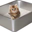 Stainless Steel Cat Litter Box Set
23x16inch