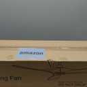 LOFIKEDI 52 Inch Ceiling Fans, Modern Ceiling Fan with Remote, Reversible DC Motor, Stepless Dimmable, Noiseless Bedroom Ceiling Fan,Brown