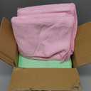 Amazon Basics Microfiber Cleaning Cloths, Ultra-Soft and Highly Absorbent, Streak-Free, Lint-Free, Scratch-Free, Washable, for Car Detailing and Glass Cleaning, 16" x 12", Green/Gray/Pink, 24-Pack